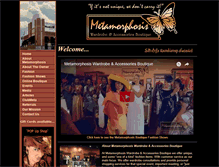 Tablet Screenshot of metamorphosisboutiques.com